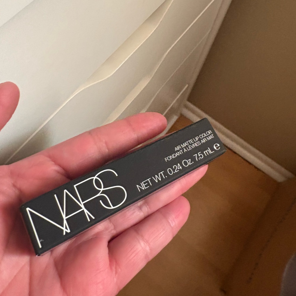 NARS Black Matte Lipstick in the color THRUST, Brand New Never Used.